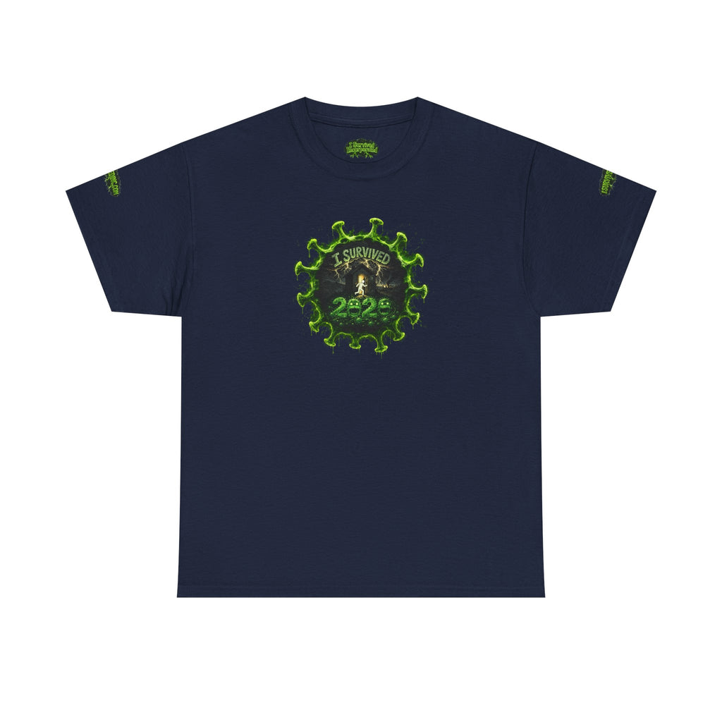 I Survived 2020 — PANDEMIC S1:E5: Director's Cut Special Edition "Delivery Doomsday" Unisex Heavy Cotton Tee