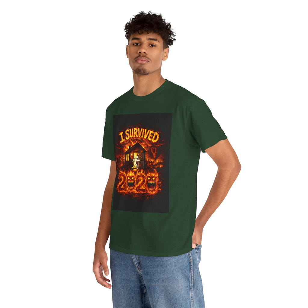 I Survived 2020 — S2:E1 "Berry Creek" | Wildfire Edition Memorial Unisex Heavy Cotton Tee