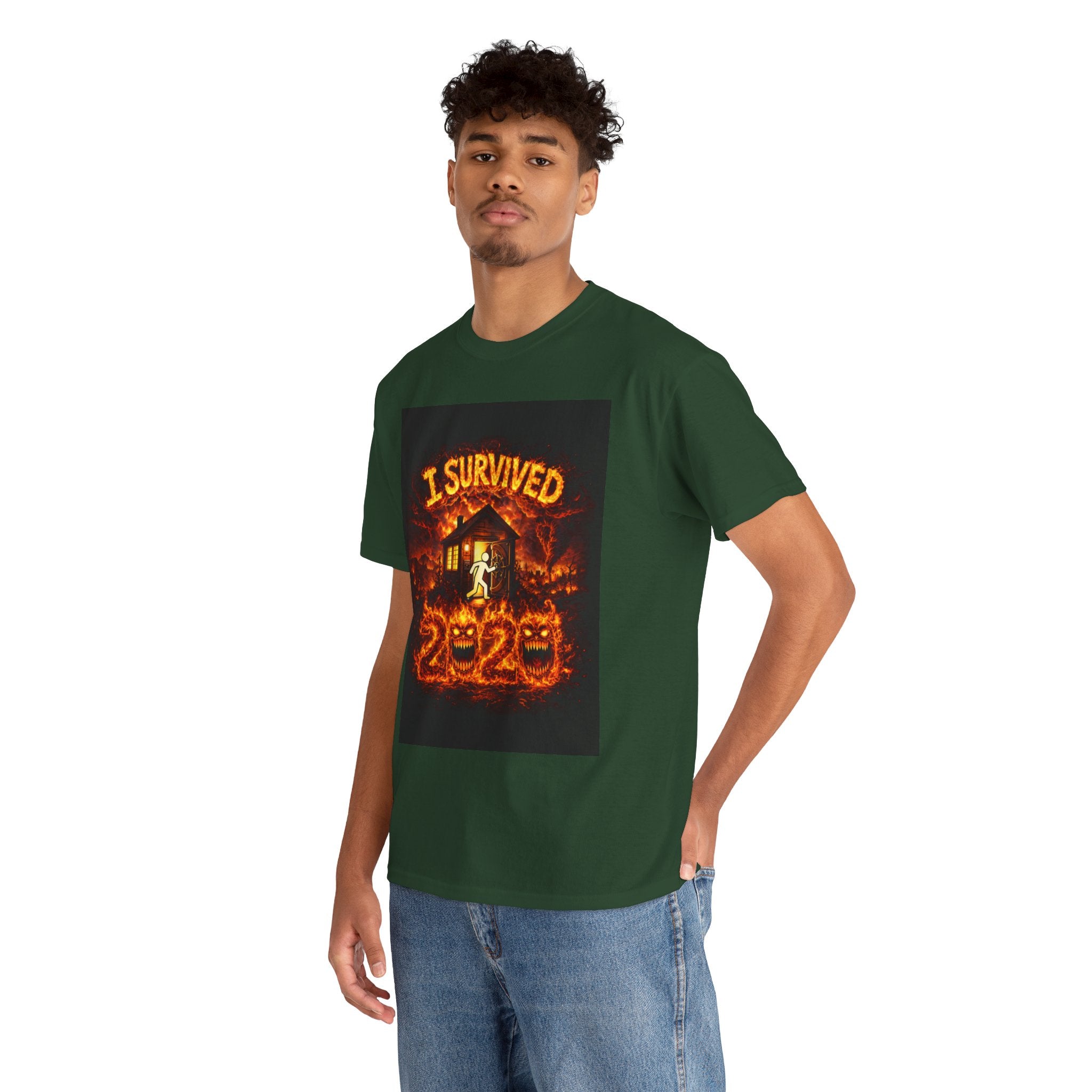 I Survived 2020 — S2:E1 "Berry Creek" | Wildfire Edition Memorial Unisex Heavy Cotton Tee