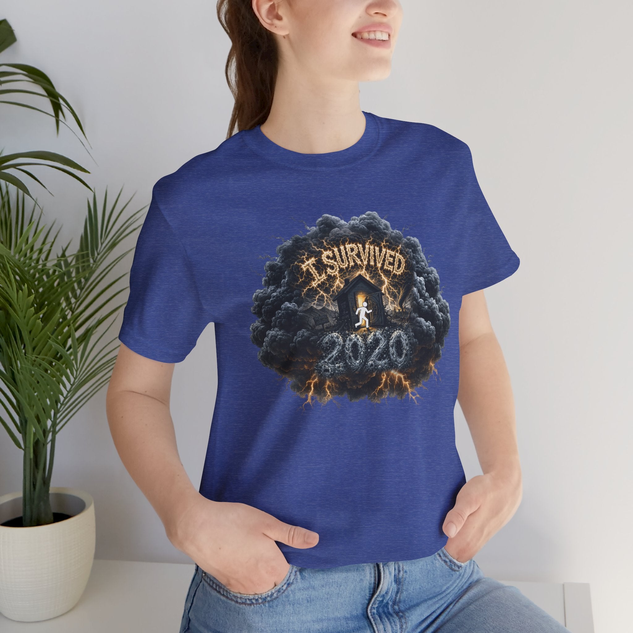 I Survived 2020 — Director's Cut Original Design Teaser Tee | Season 1 Premiere Drop Unisex Jersey Short Sleeve Tee