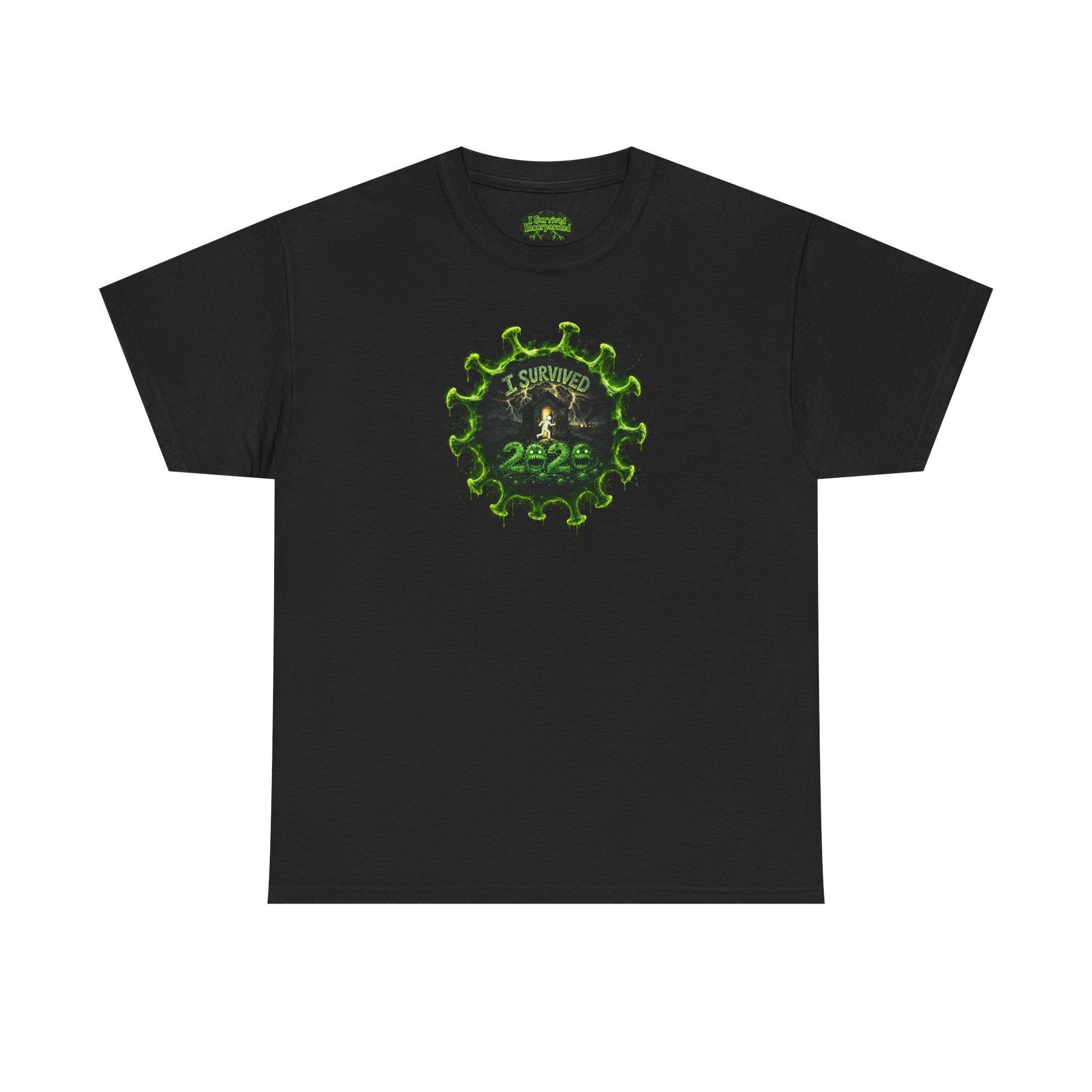 I Survived 2020 — PANDEMIC S1:E2: Director's Cut "The Coming of COVID" Unisex Heavy Cotton Tee