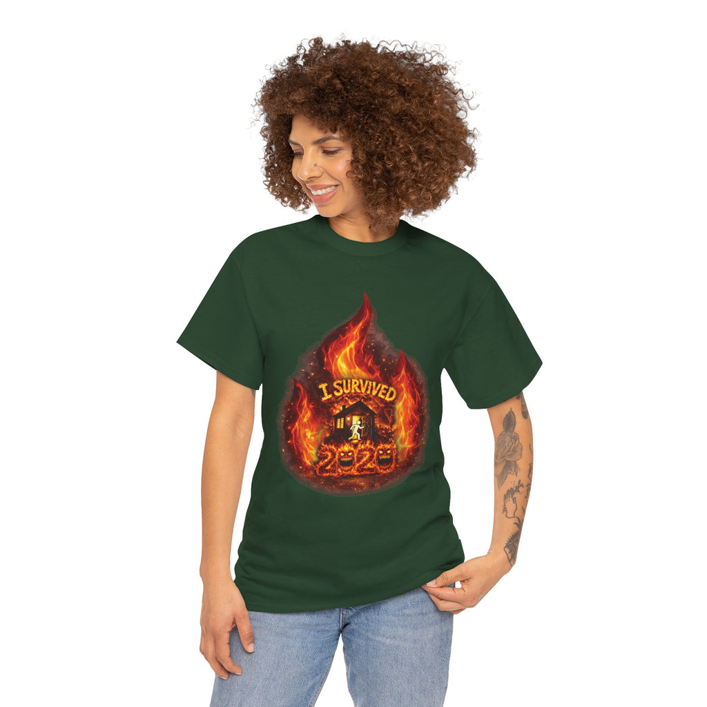I Survived 2020 — Director's Cut S2:E3 "The California Wildfires" | Wildfire Edition Memorial Unisex Heavy Cotton Tee