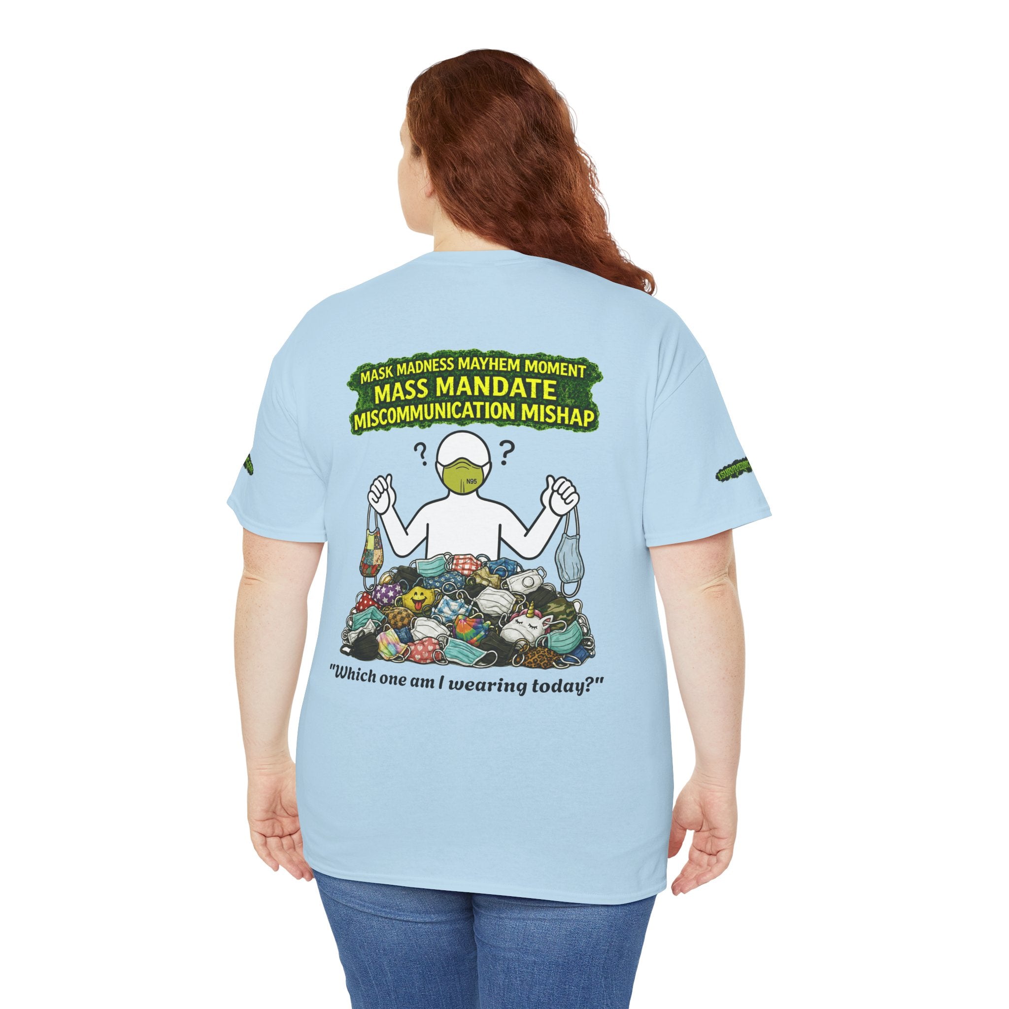 I Survived 2020 — PANDEMIC S1:E4: Director's Cut Special Edition "Mask Madness" Unisex Heavy Cotton Tee