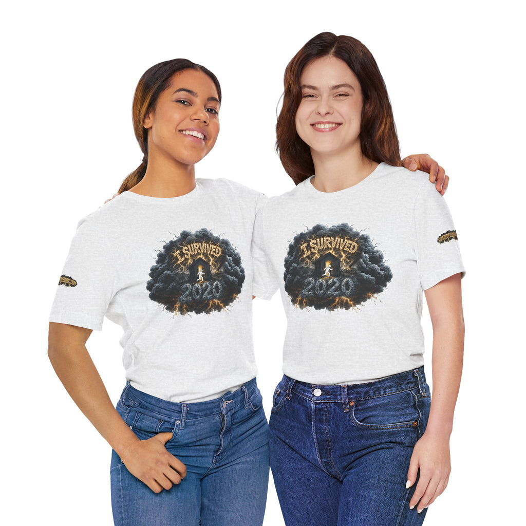 I Survived 2020 — Director's Cut Original Design Teaser Tee | Season 1 Premiere Drop Unisex Jersey Short Sleeve Tee