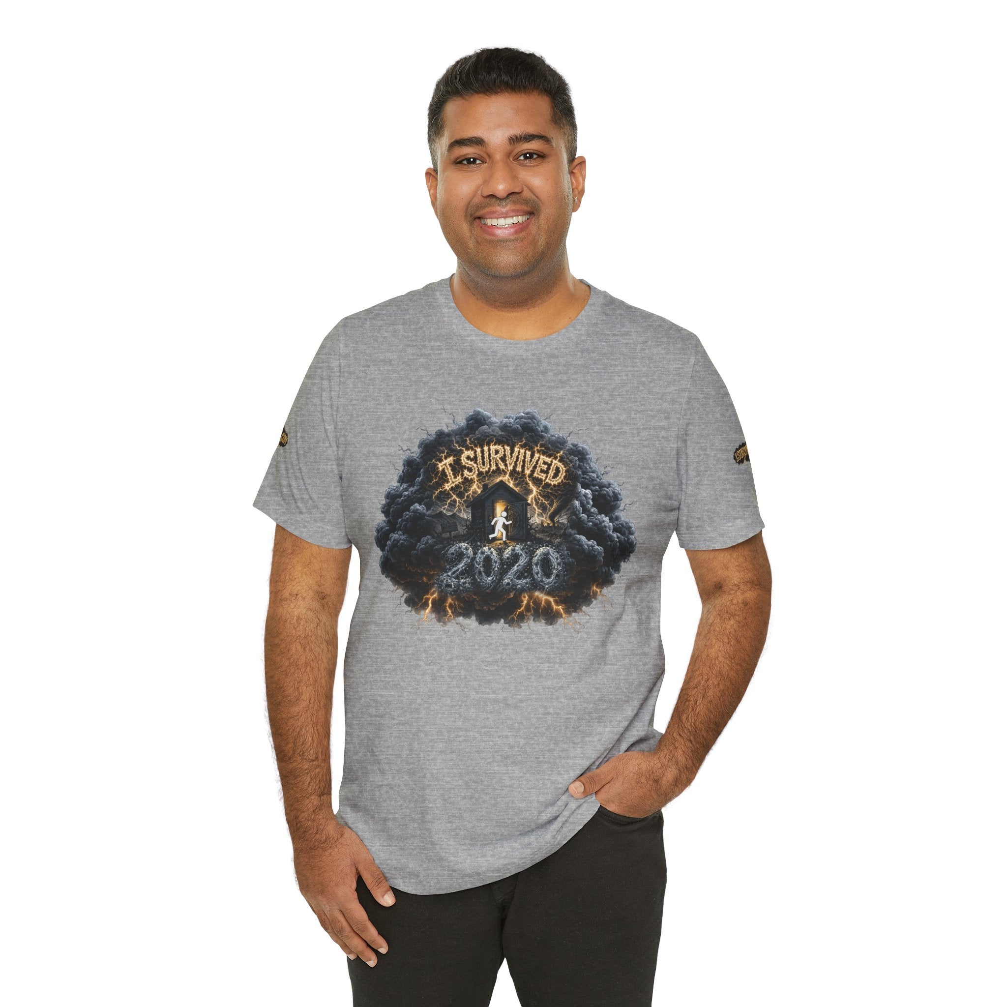I Survived 2020 — Director's Cut Original Design Teaser Tee | Season 1 Premiere Drop Unisex Jersey Short Sleeve Tee