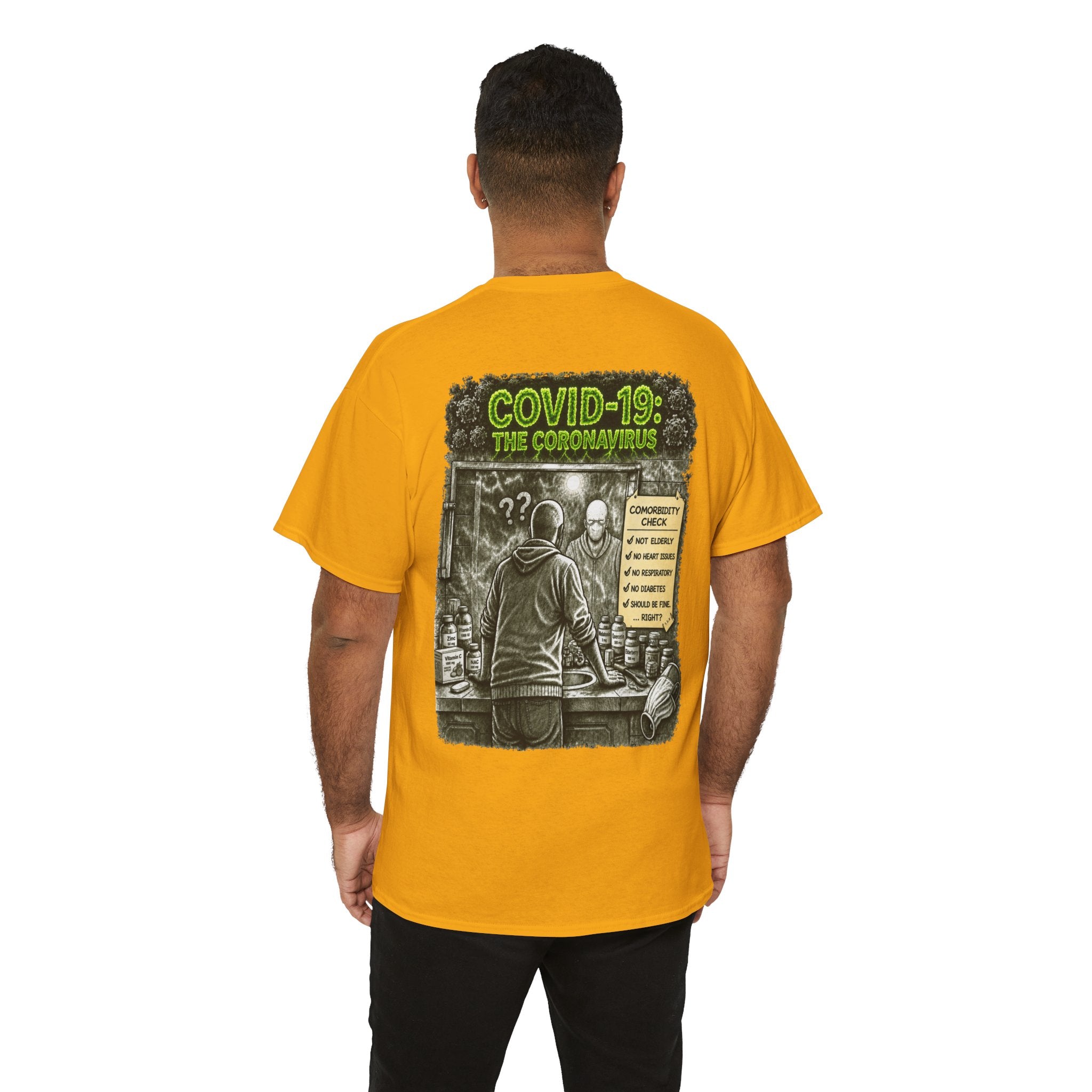 I Survived 2020 — PANDEMIC S1:E1: Director's Cut "COVID-19: The Coronavirus" Unisex Heavy Cotton Tee