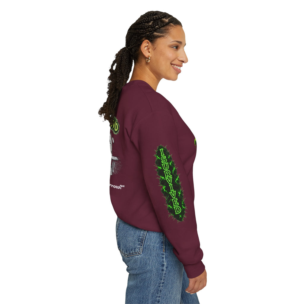 I Survived 2020 — Director's Cut S1:E2 "The Coming of COVID" | Pandemic Edition Unisex Heavy Blend™ Crewneck Sweatshirt