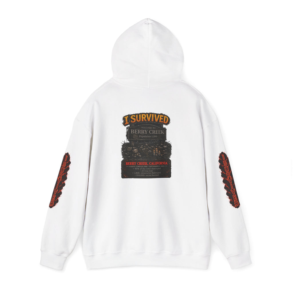 I Survived 2020 — Director's Cut S2:E1 "Berry Creek" | Wildfire Edition Memorial Hoodie Sweatshirt