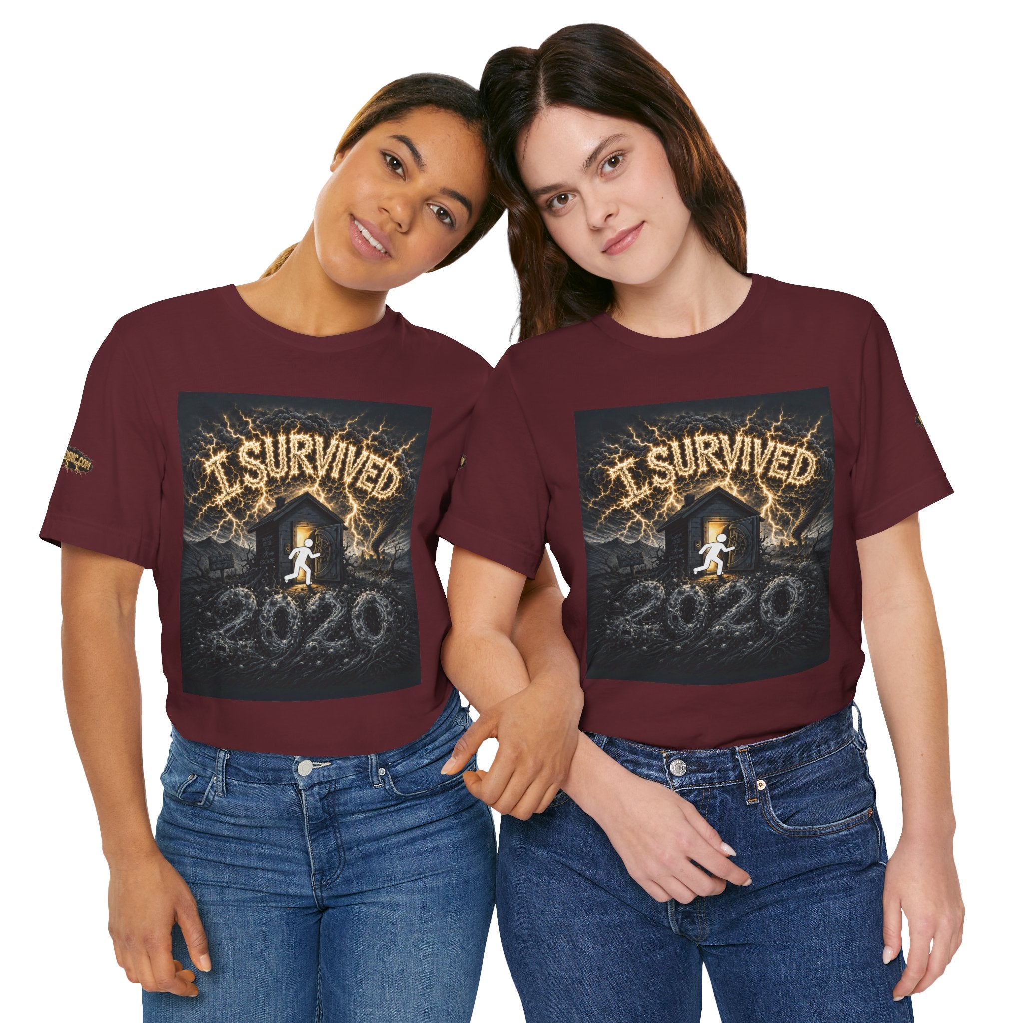 I Survived 2020 — Original Design Teaser Tee | Season 1 Premiere Drop Unisex Jersey Short Sleeve Tee