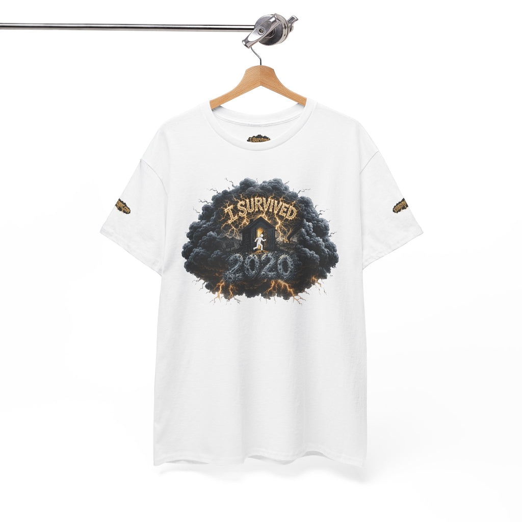 I Survived 2020 — Director's Cut Original Design Teaser Tee | Season 1 Premiere Drop Unisex Heavy Cotton Tee (SPECIAL EDITION)