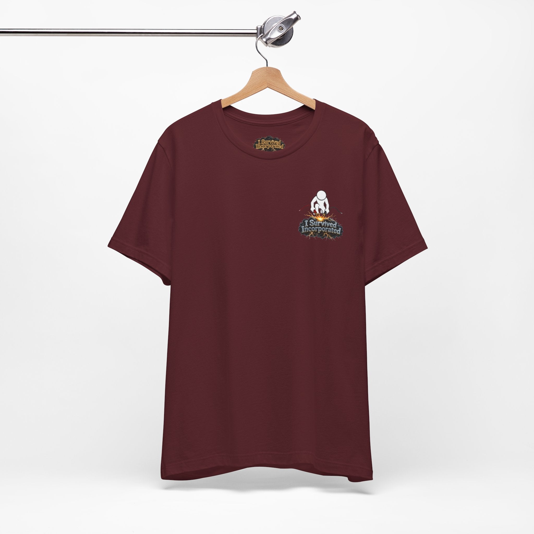 I Survived 2020 — "Please Stand By" Test Pattern Tee Summer Premier Unisex Jersey Short Sleeve Tee