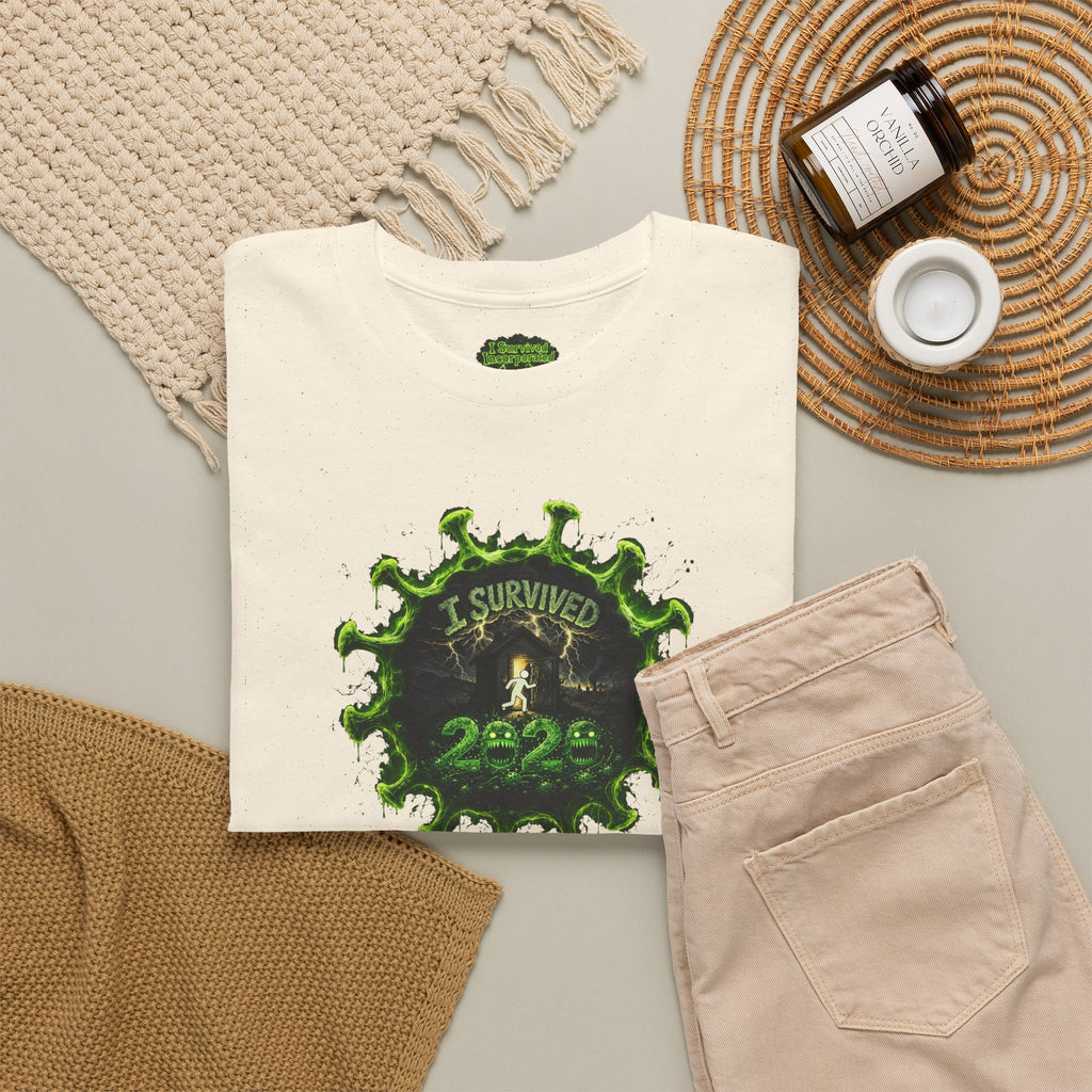 I Survived 2020 — PANDEMIC S1:E2: Director's Cut "The Coming of COVID" Unisex Heavy Cotton Tee