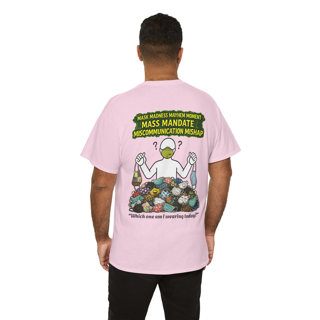 I Survived 2020 — PANDEMIC S1:E4: Director's Cut "Mask Madness" Unisex Heavy Cotton Tee