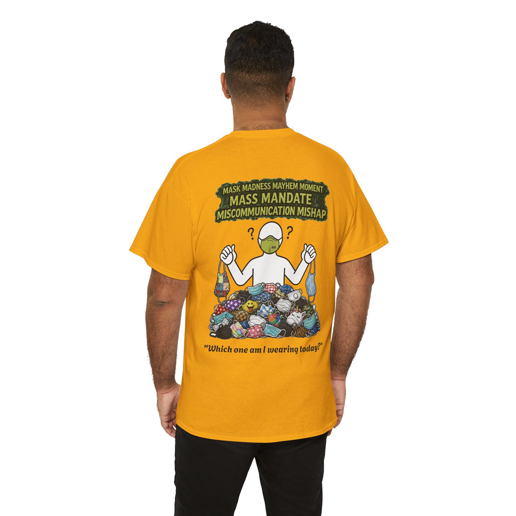 I Survived 2020 — Director's Cut S1:E4 "Mask Madness Mayhem Moment" | Pandemic Edition Unisex Heavy Cotton Tee