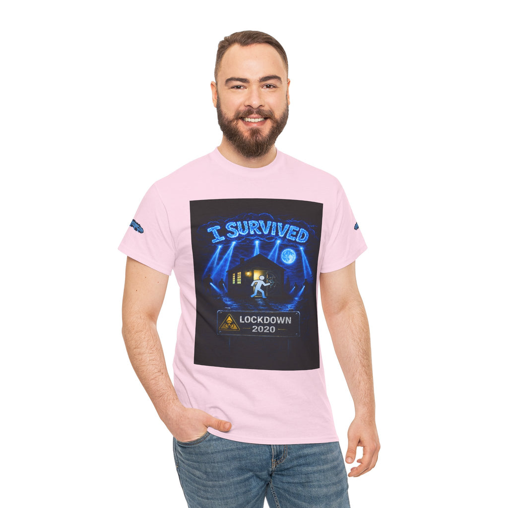 I Survived 2020 — S3:E2 "Dating Under Lockdown" | Lockdown Edition Documentary Unisex Heavy Cotton Tee (SPECIAL EDITION)
