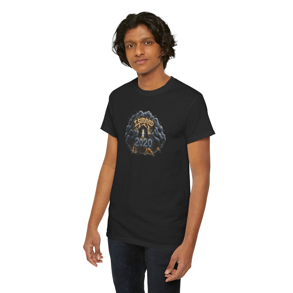 I Survived 2020 —  Original PILOT Design: Director's Cut Unisex Heavy Cotton Tee