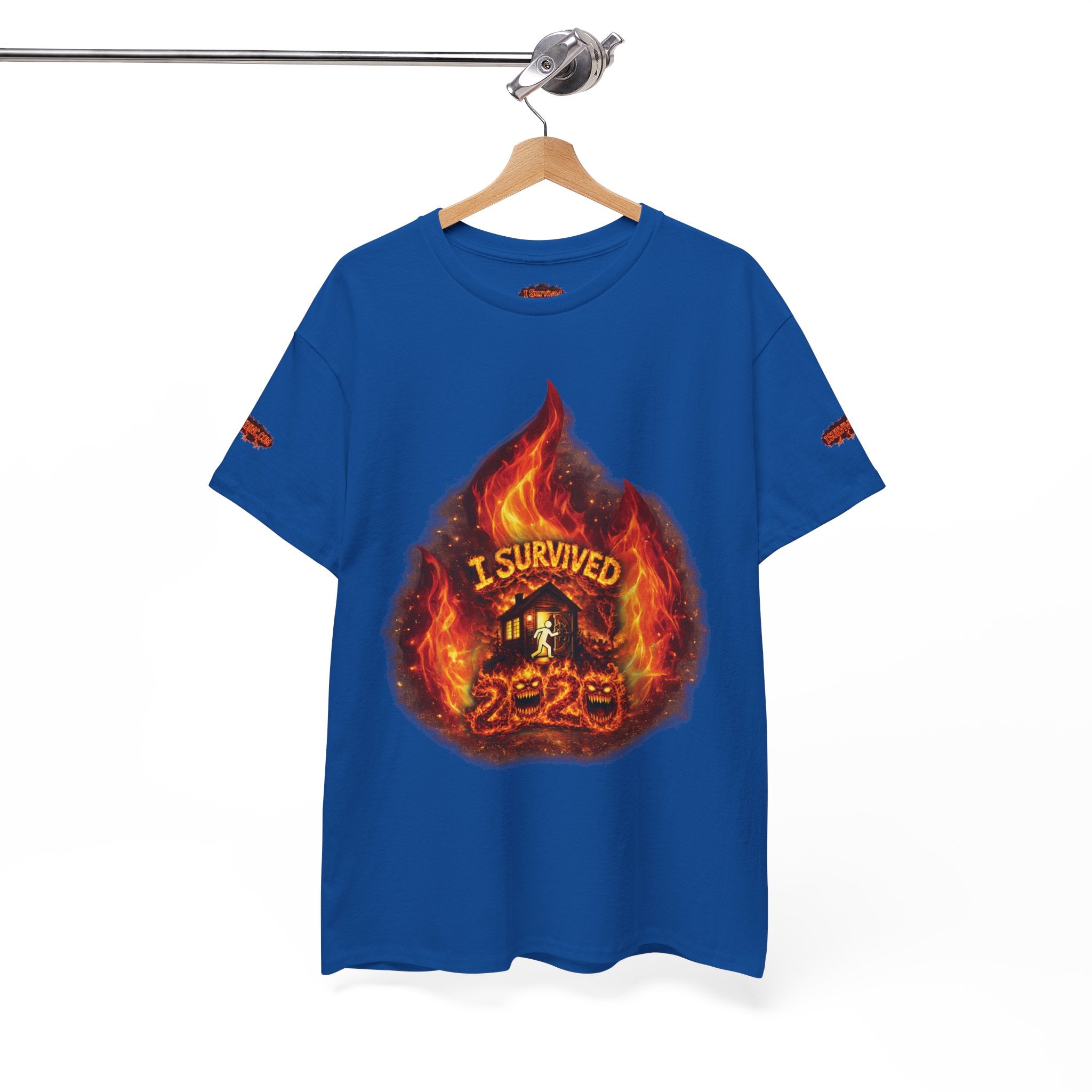 I Survived 2020 — Director's Cut S2:E1 "Berry Creek" | Wildfire Edition Memorial Unisex Heavy Cotton Tee (SPECIAL EDITION)