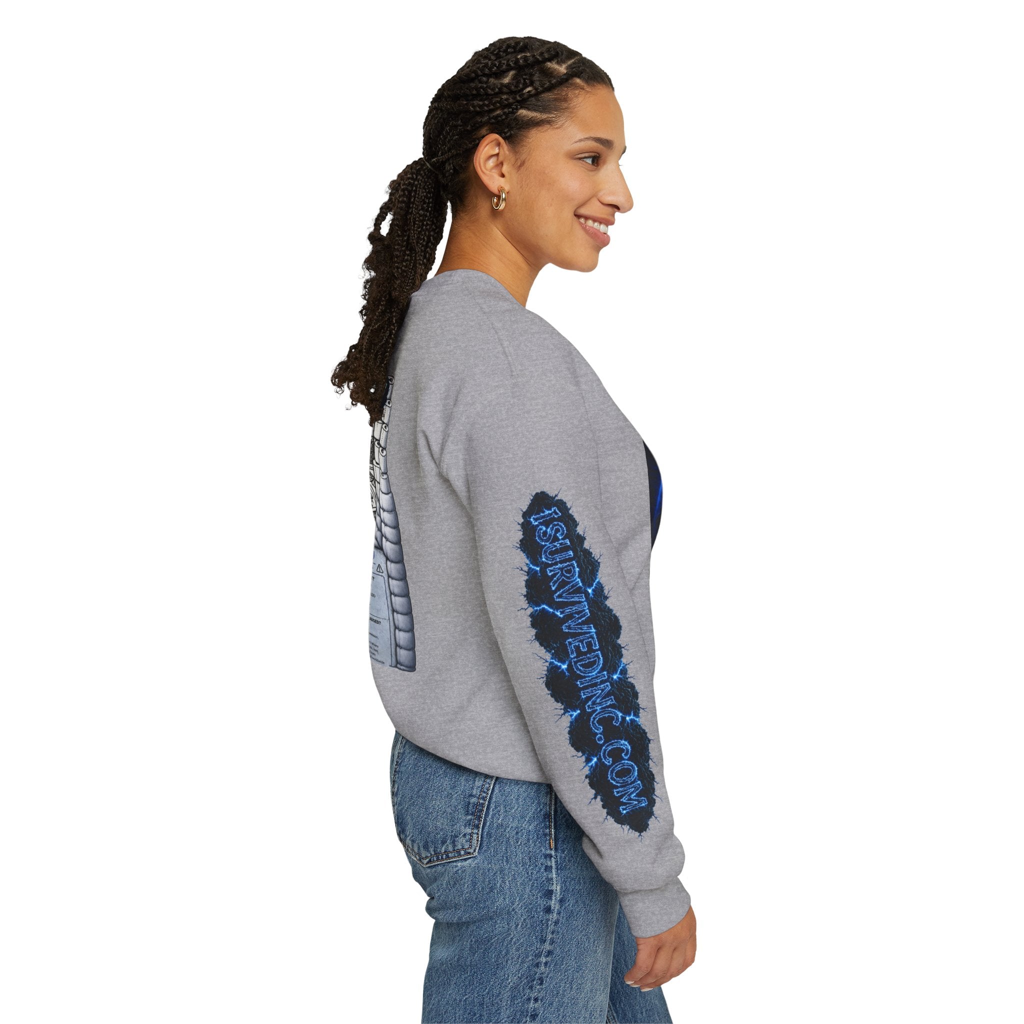 I Survived 2020 — LOCKDOWN S3:E1: "Quarantine" Unisex Heavy Blend™ Crewneck Sweatshirt