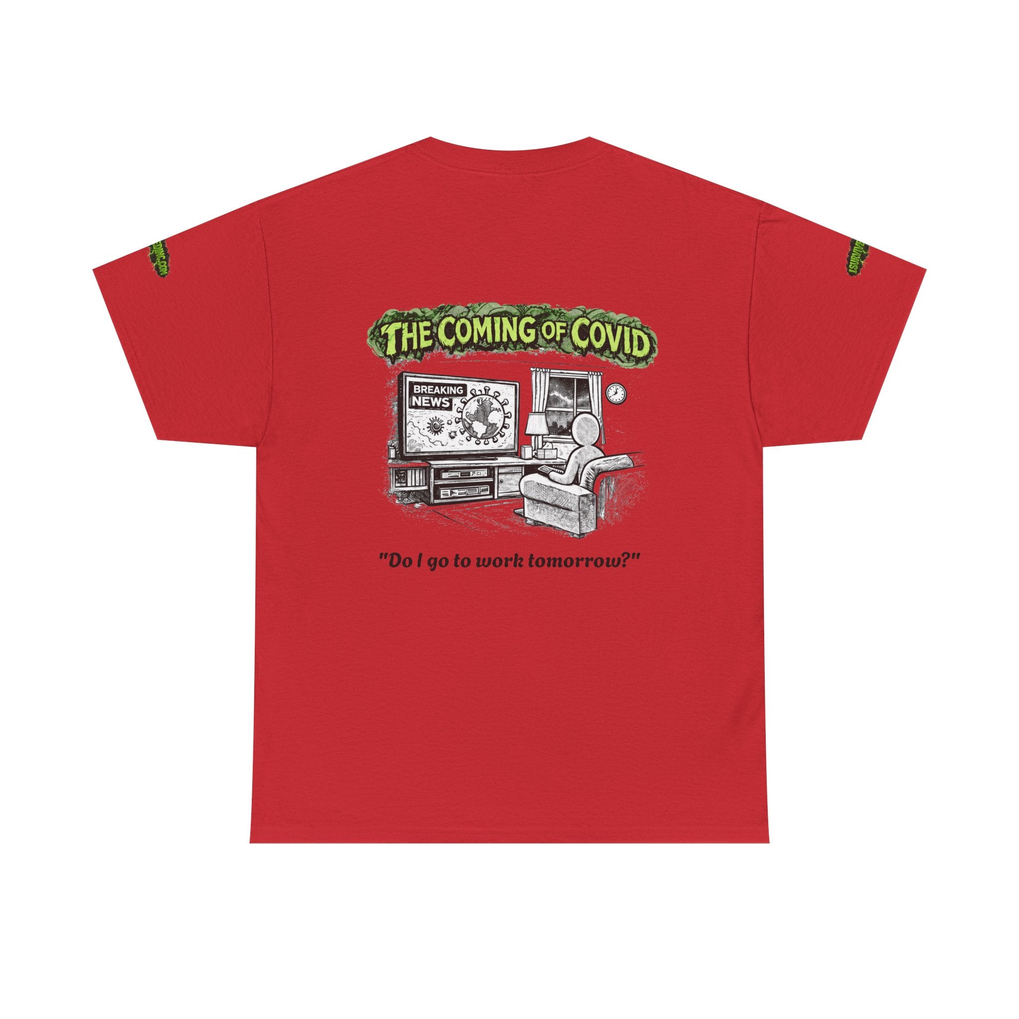 I Survived 2020 — S1:E2 "The Coming of COVID" | Pandemic Edition Unisex Heavy Cotton Tee (SPECIAL EDITION)