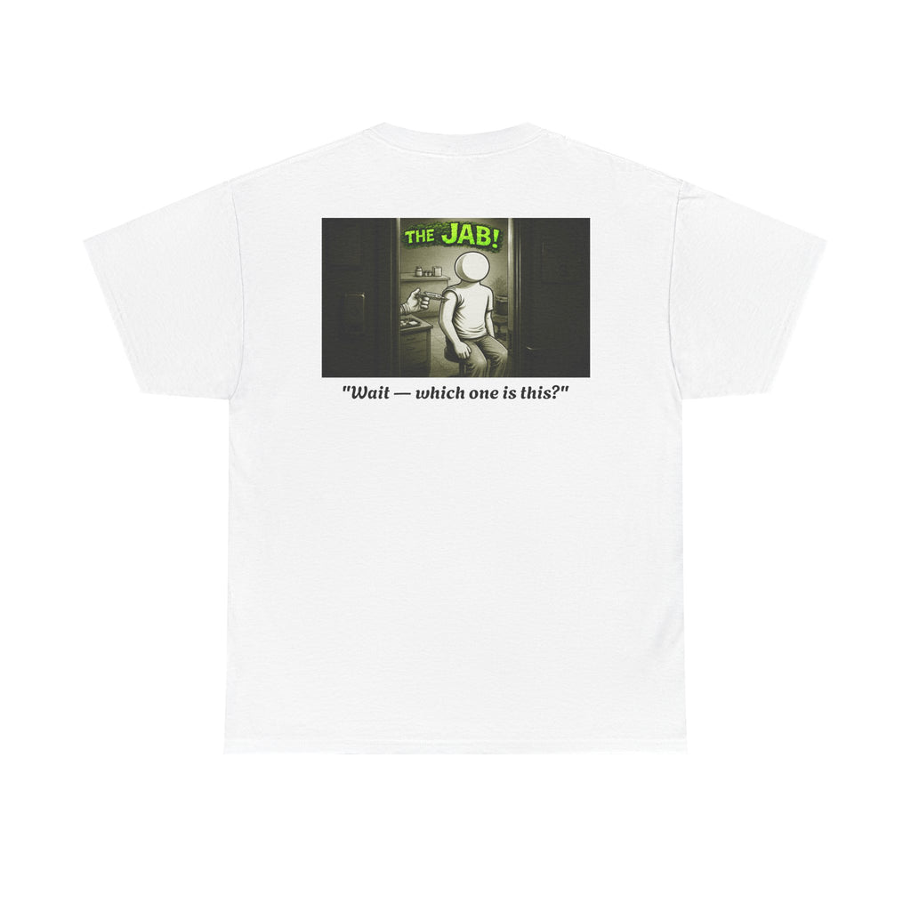 Sobreviví al 2020 — T1:E3 "¡La vacuna!" | Camiseta unisex de algodón grueso Edición Pandemia