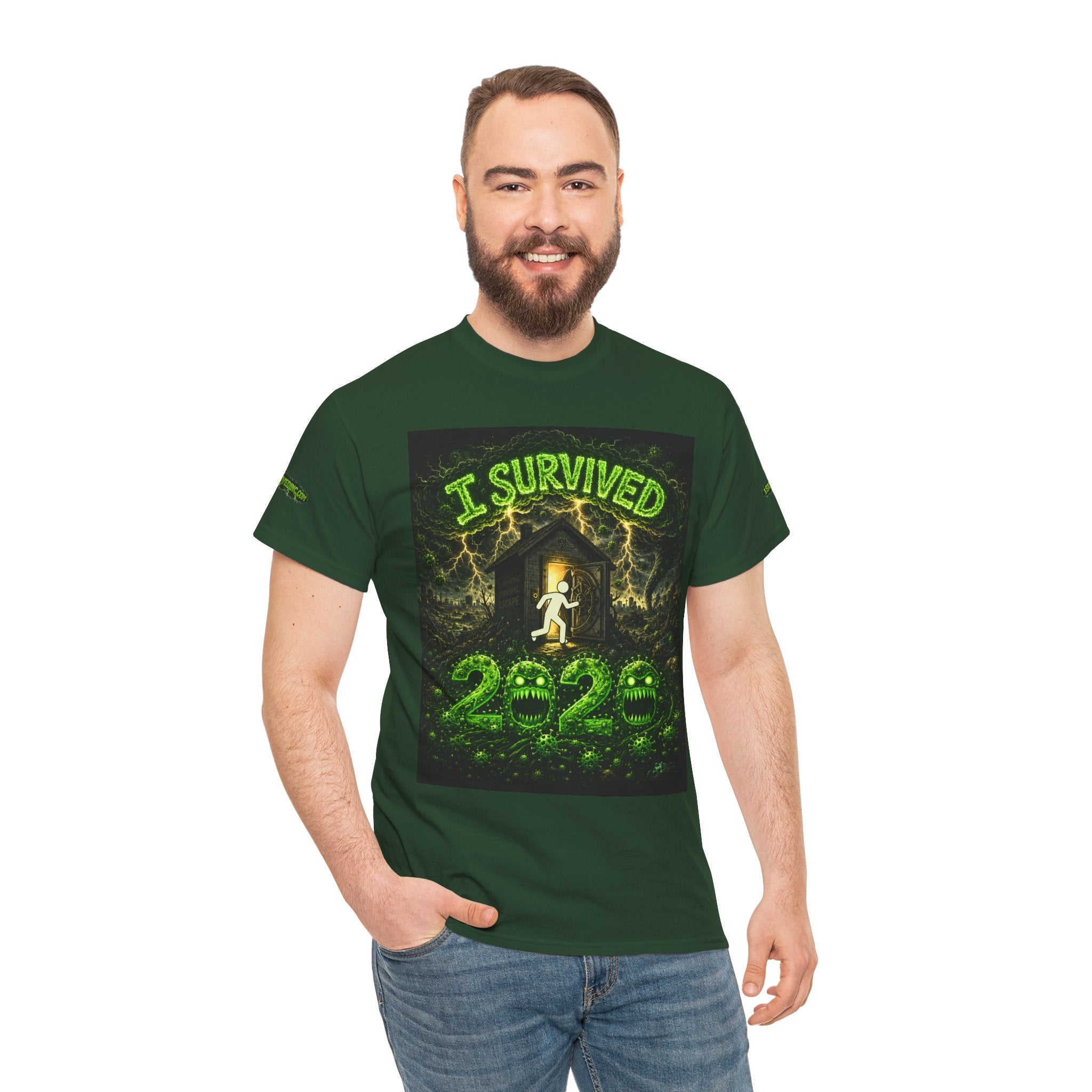 I Survived 2020 — S1:E5 "Delivery Doomsday" | Pandemic Edition Unisex Heavy Cotton Tee (SPECIAL EDITION)
