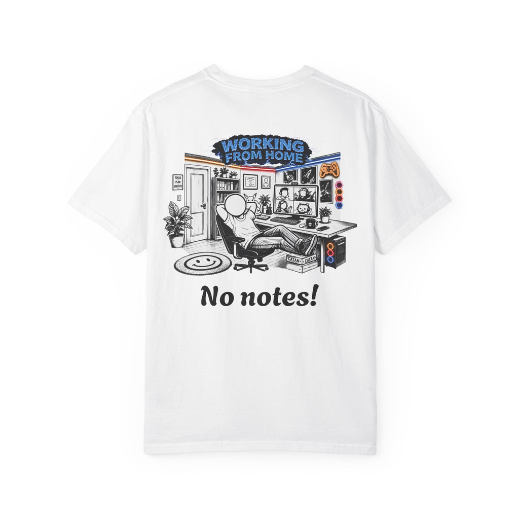 I Survived 2020 — LOCKDOWN S3:E4: "Working From Home" Unisex Garment-Dyed T-shirt