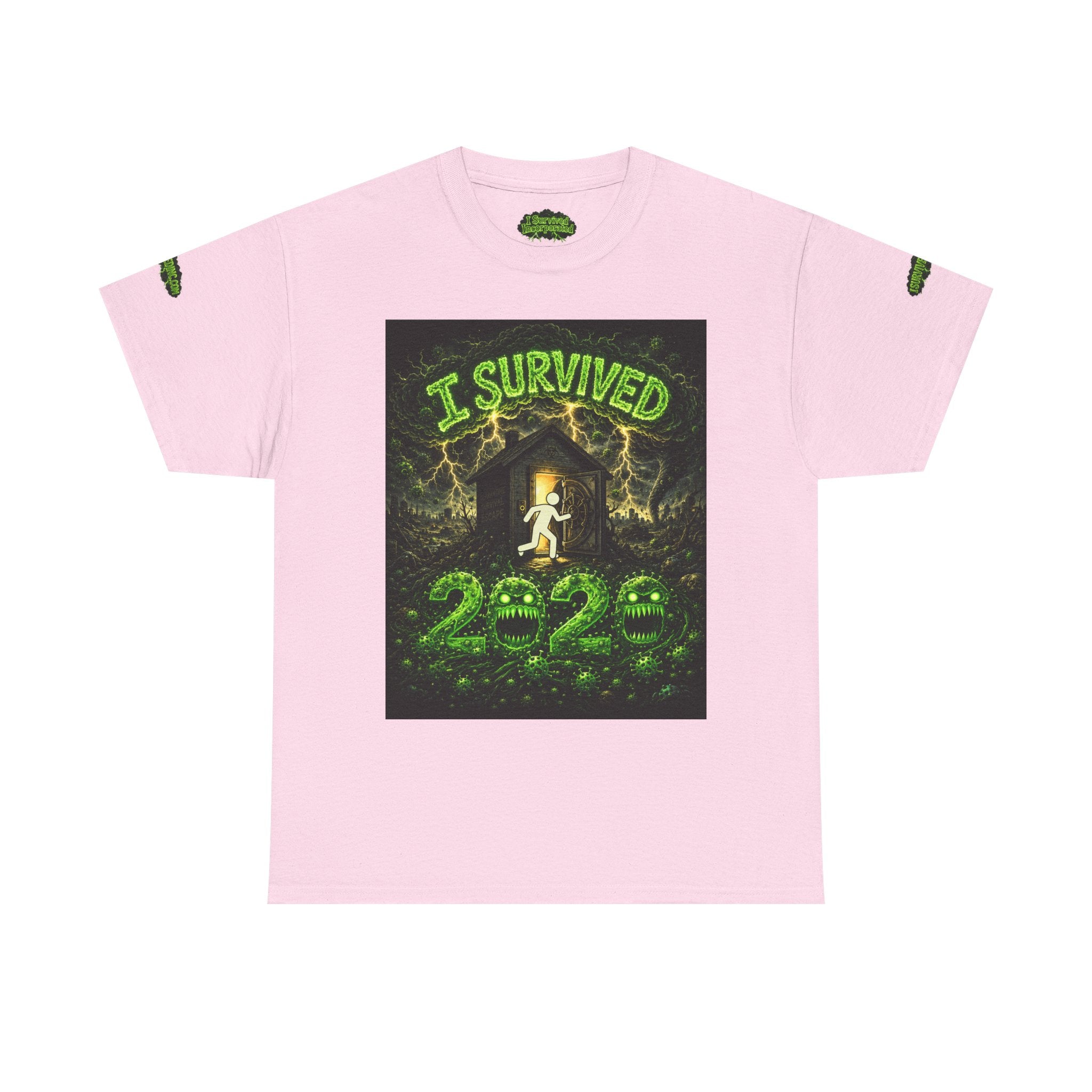 I Survived 2020 — S1:E2 "The Coming of COVID" | Pandemic Edition Unisex Heavy Cotton Tee (SPECIAL EDITION)