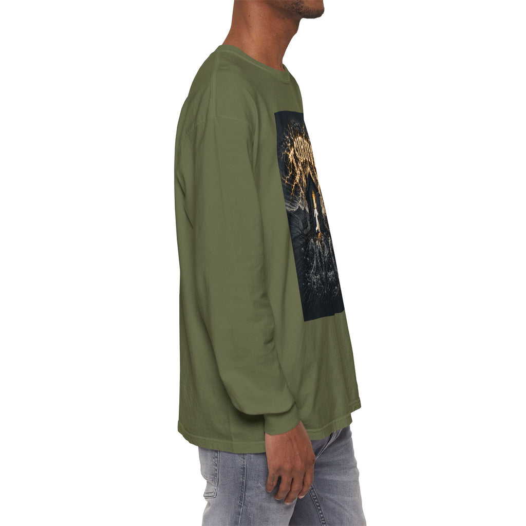 I Survived 2020 — Original PILOT Design Unisex Garment-Dyed Long Sleeve Tee