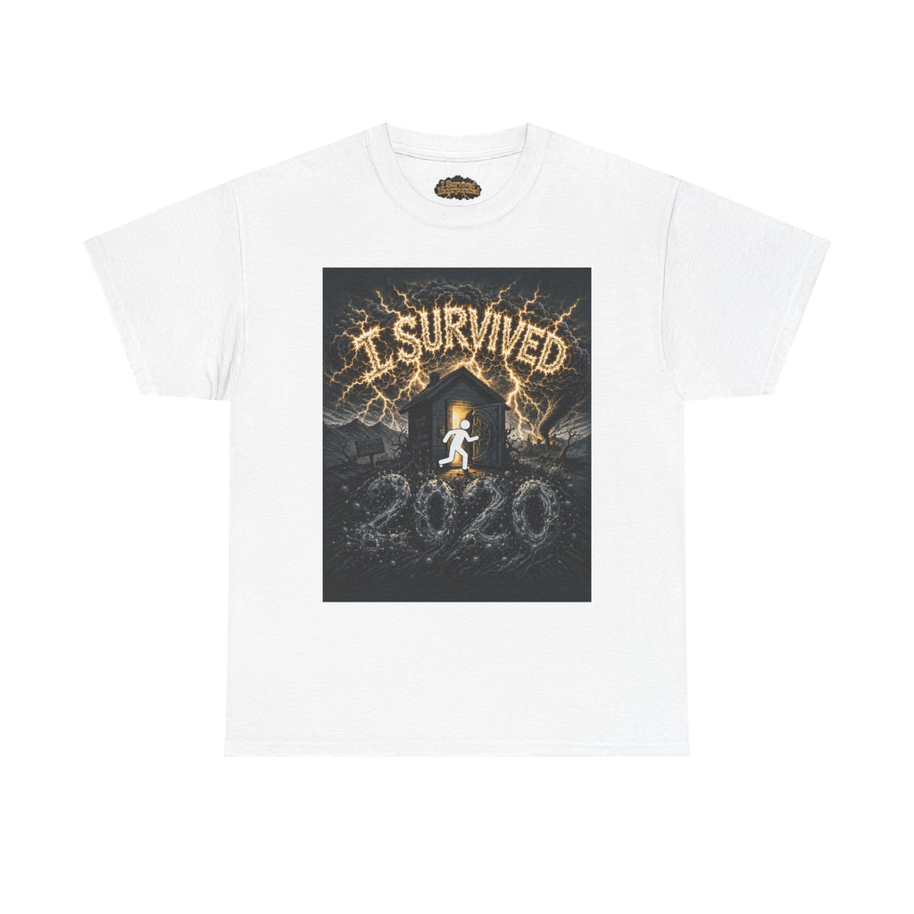 I Survived 2020 — Original PILOT Design Unisex Heavy Cotton Tee