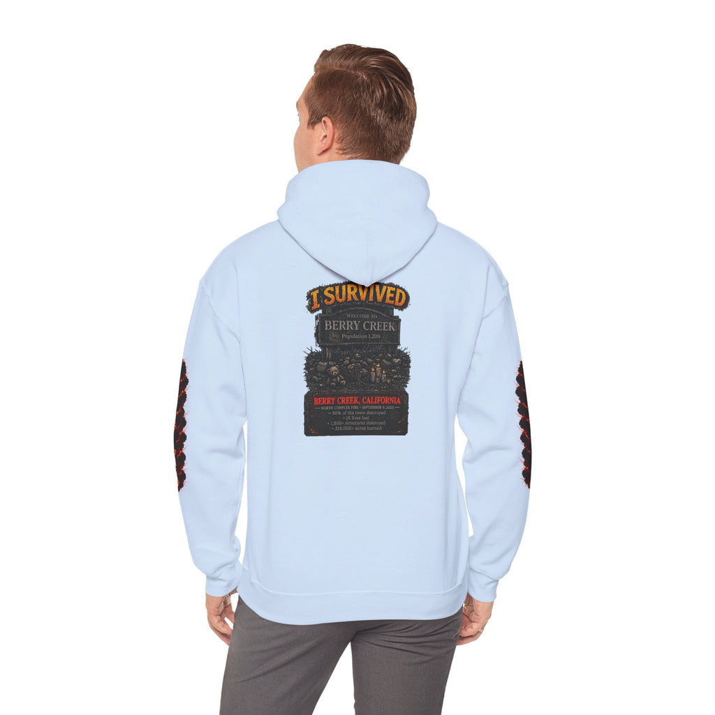 I Survived 2020 — Director's Cut S2:E1 "Berry Creek" | Wildfire Edition Memorial Hoodie Sweatshirt