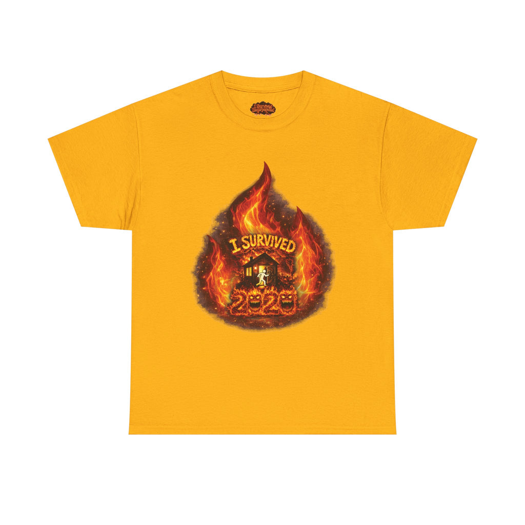 I Survived 2020 — Director's Cut S2:E1 "Berry Creek" | Wildfire Edition Memorial Unisex Heavy Cotton Tee