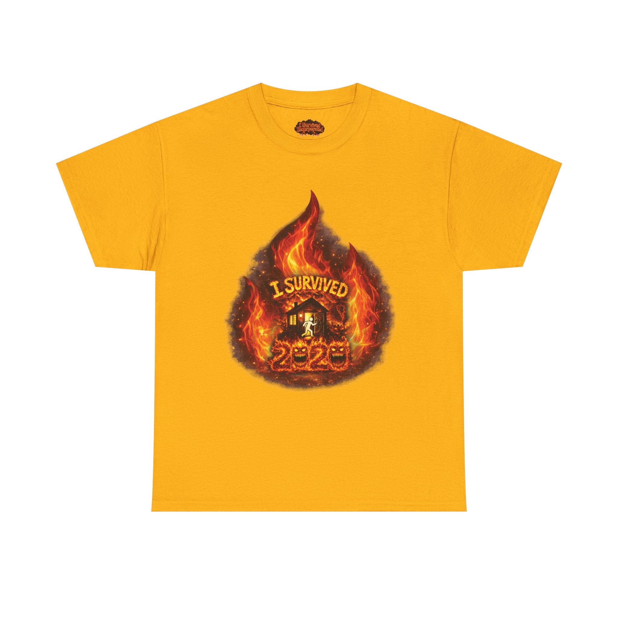 I Survived 2020 — Director's Cut S2:E1 "Berry Creek" | Wildfire Edition Memorial Unisex Heavy Cotton Tee