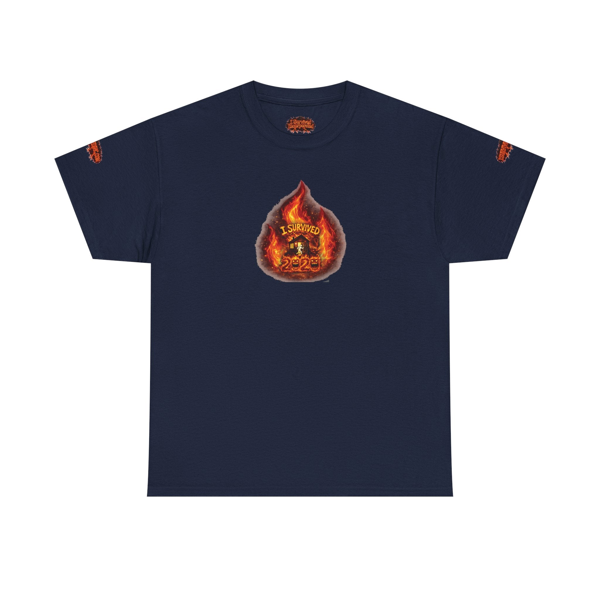 I Survived 2020 — WILDFIRES S2:E2: Director's Cut Special Edition "The Bobcat Fire" Memorial Unisex Heavy Cotton Tee