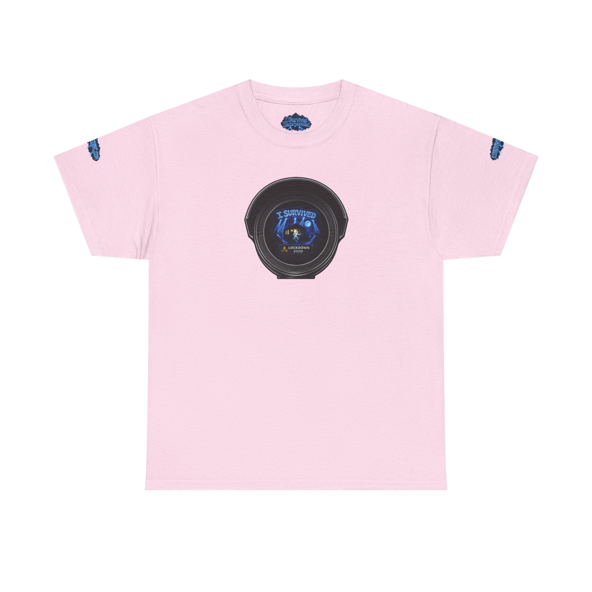 I Survived 2020 — LOCKDOWN S3:E3: Director's Cut Special Edition "Working From Home" Unisex Heavy Cotton Tee