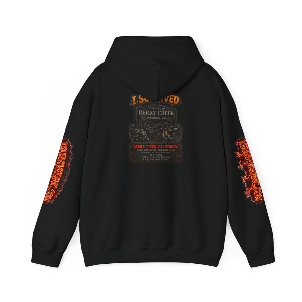 I Survived 2020 — WILDFIRES S2:E1: "Berry Creek" Memorial Hoodie