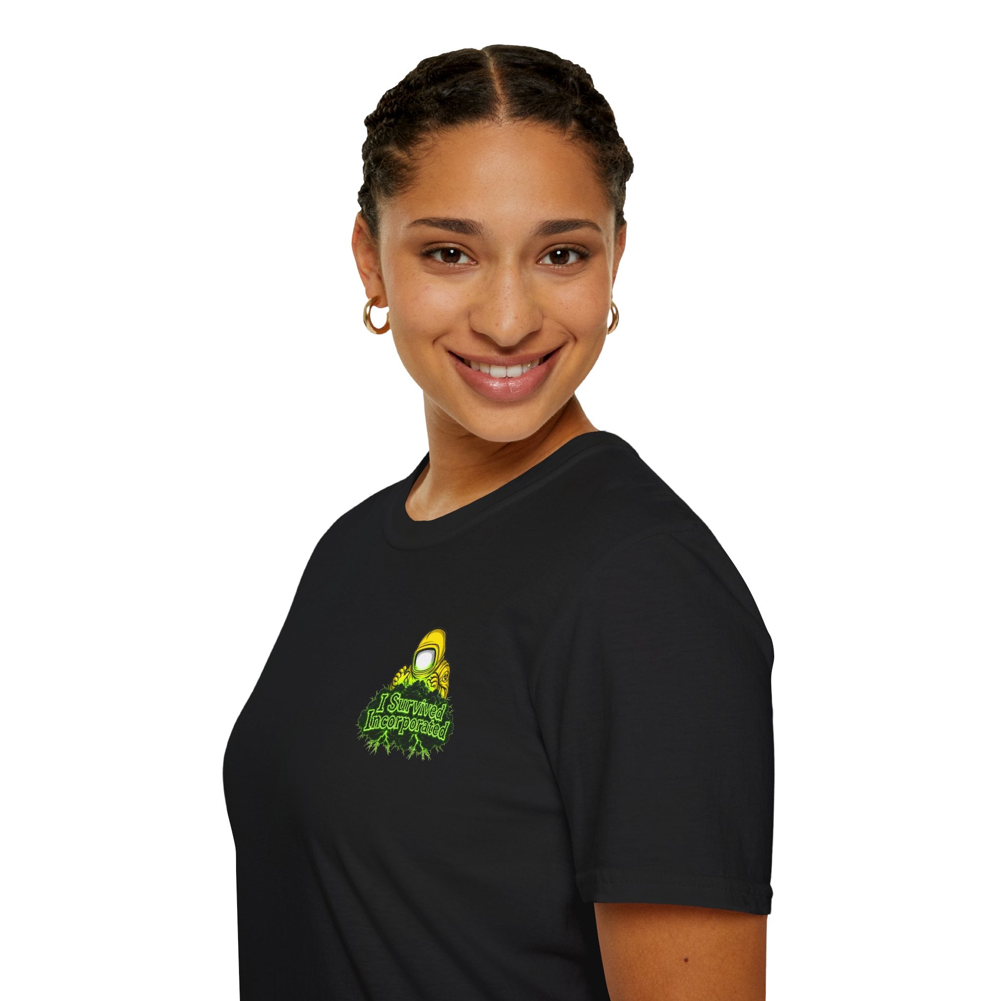 I Survived 2020 — "Please Stand By" Test Pattern Toxic Signal Tee Summer Premiere Unisex Softstyle T-Shirt