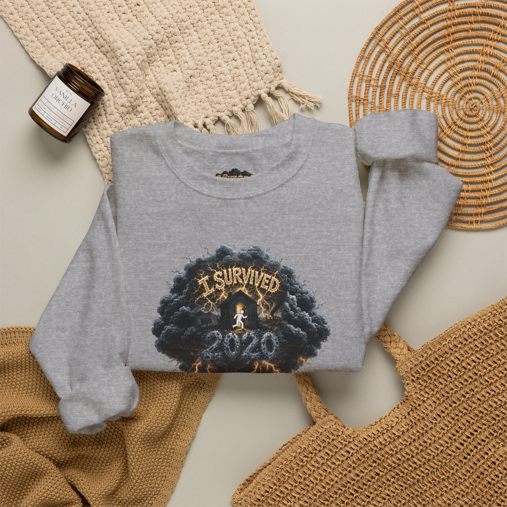I Survived 2020 — Original PILOT Design: Director's Cut Special Edition Unisex Heavy Blend™ Crewneck Sweatshirt