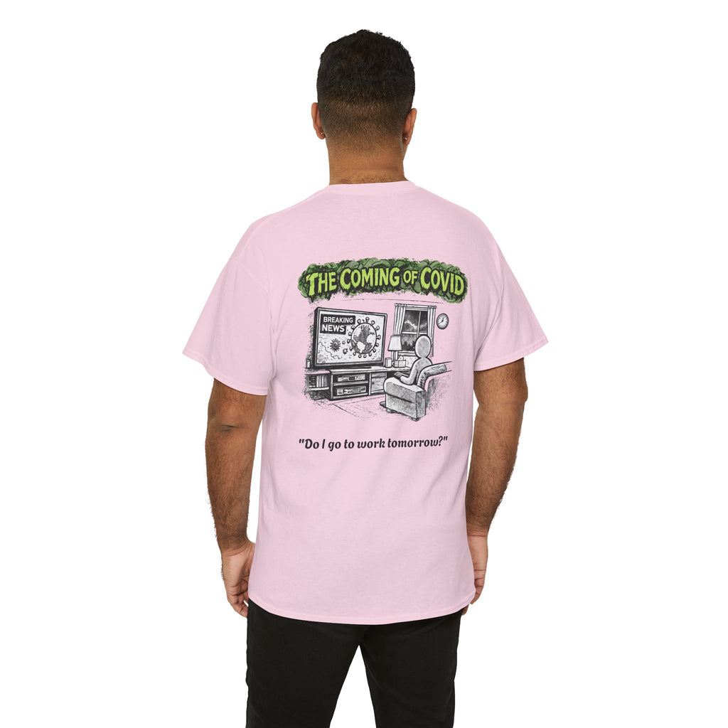 I Survived 2020 — Director's Cut S1:E2 "The Coming of COVID" | Pandemic Edition Unisex Heavy Cotton Tee