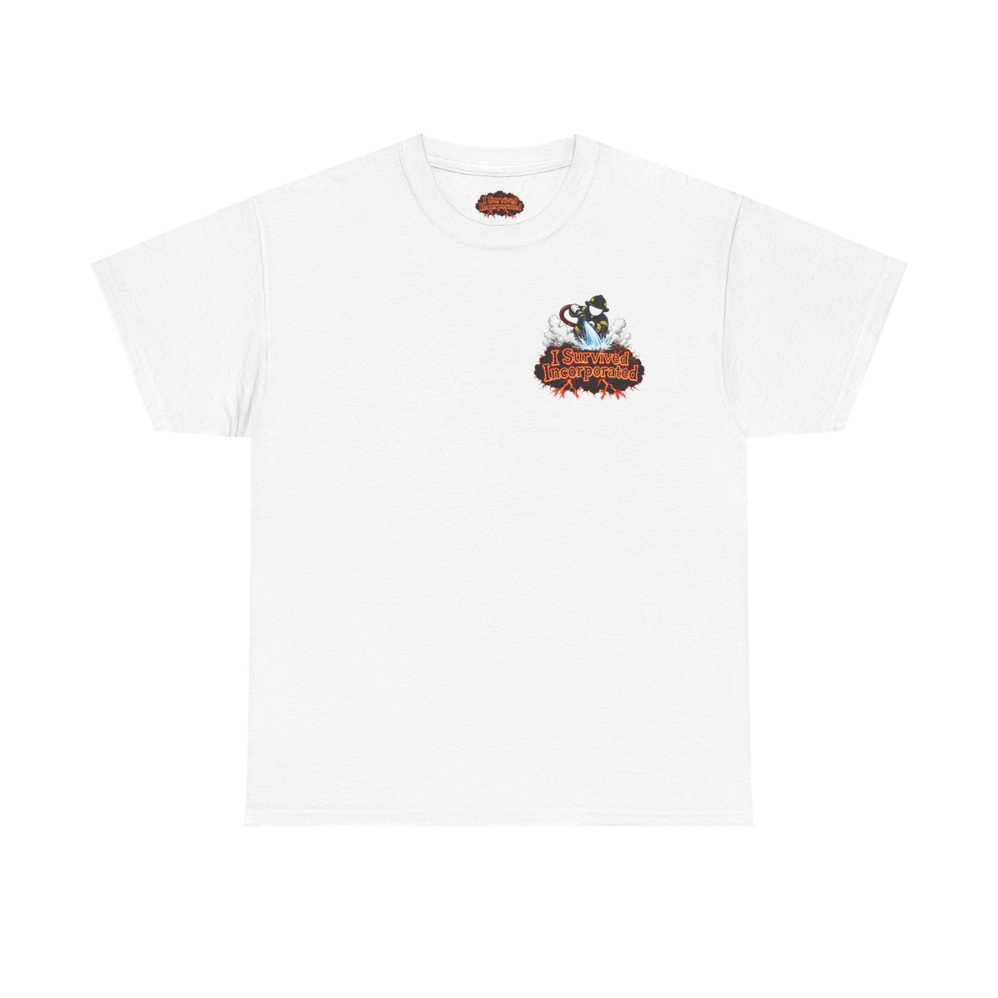 I Survived 2020 — "Please Stand By" Test Pattern Tee Wildfire Signal Edition Summer Premiere Unisex Heavy Cotton Tee