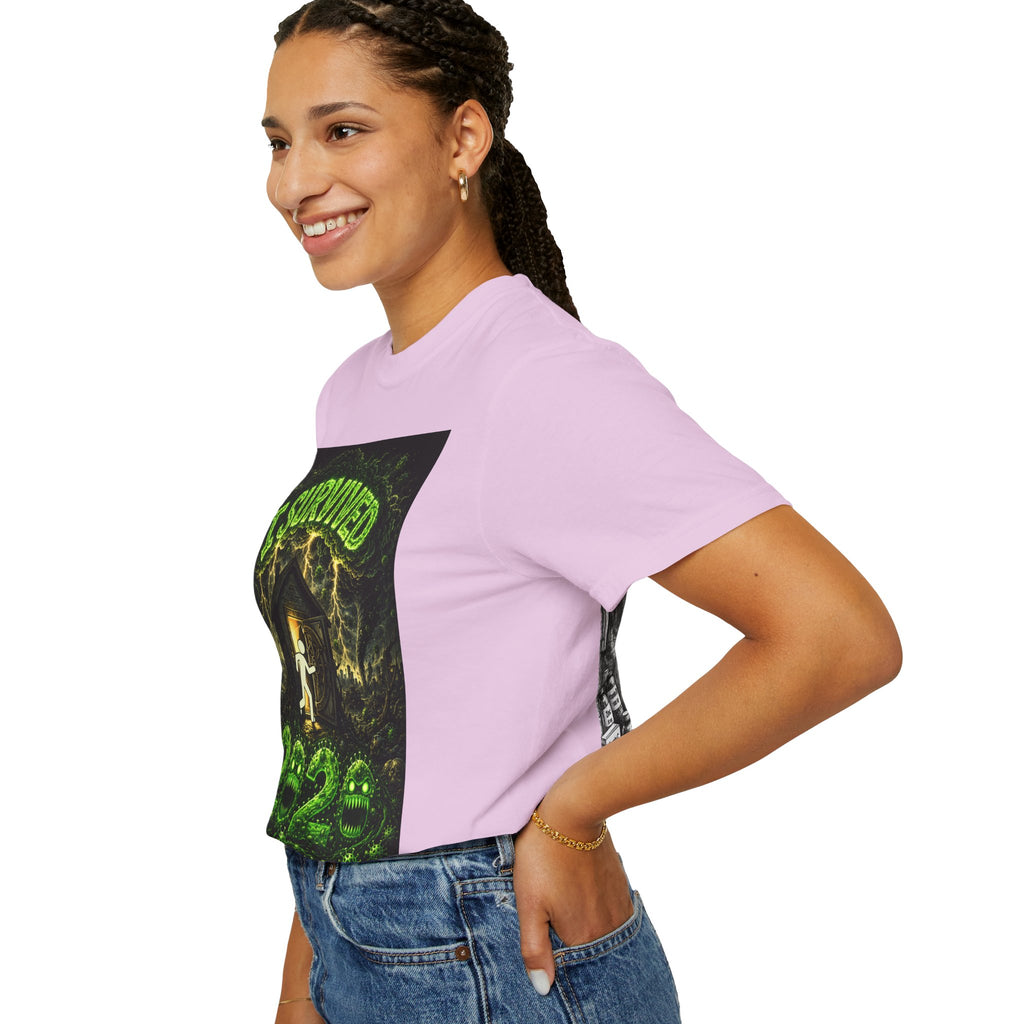 I Survived 2020 — S1:E1 "COVID-19: The Coronavirus" | Pandemic Edition Unisex Garment-Dyed T-shirt