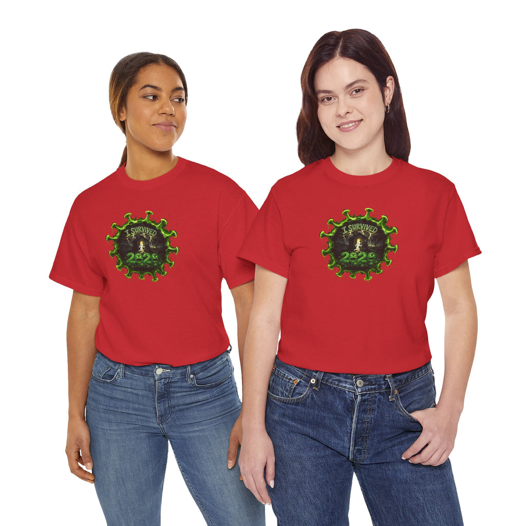 I Survived 2020 —  PANDEMIC S1:E5: Director's Cut "Delivery Doomsday" Unisex Heavy Cotton Tee