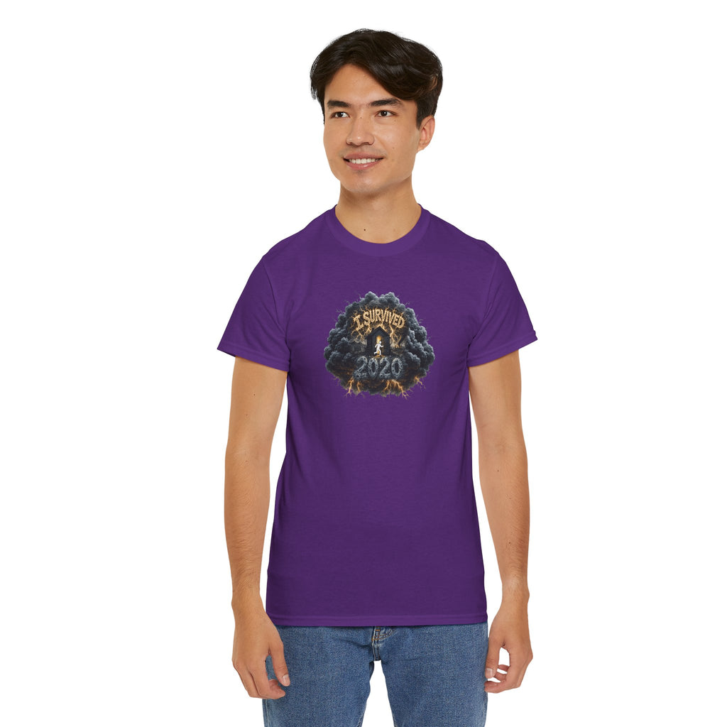 I Survived 2020 — Original PILOT Design: Director's Cut Unisex Heavy Cotton Tee