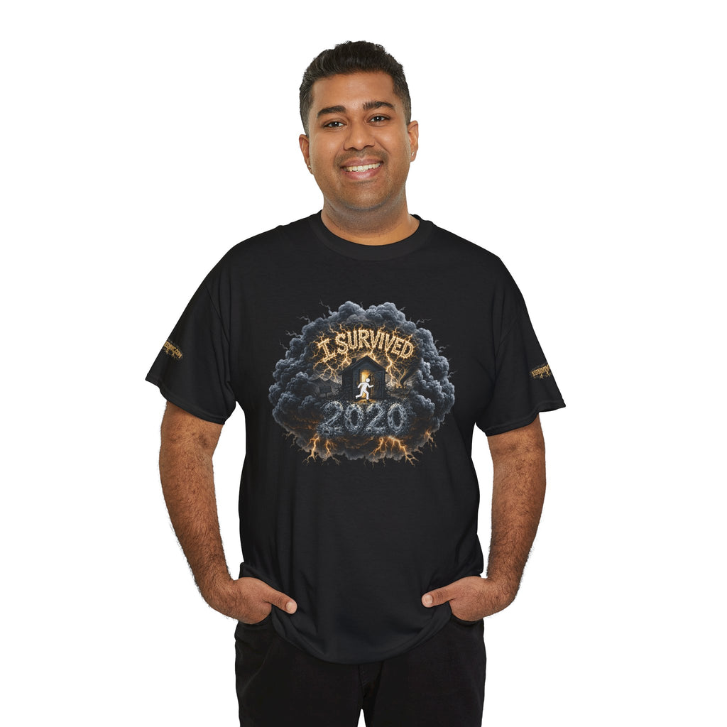 I Survived 2020 — Director's Cut Original Design Teaser Tee | Season 1 Premiere Drop Unisex Heavy Cotton Tee (SPECIAL EDITION)