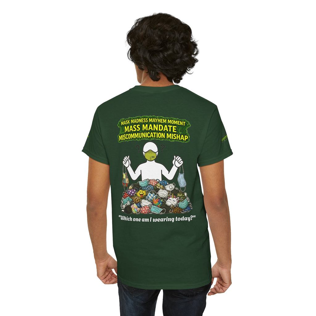 I Survived 2020 — PANDEMIC S1:E4: Director's Cut Special Edition "Mask Madness" Unisex Heavy Cotton Tee
