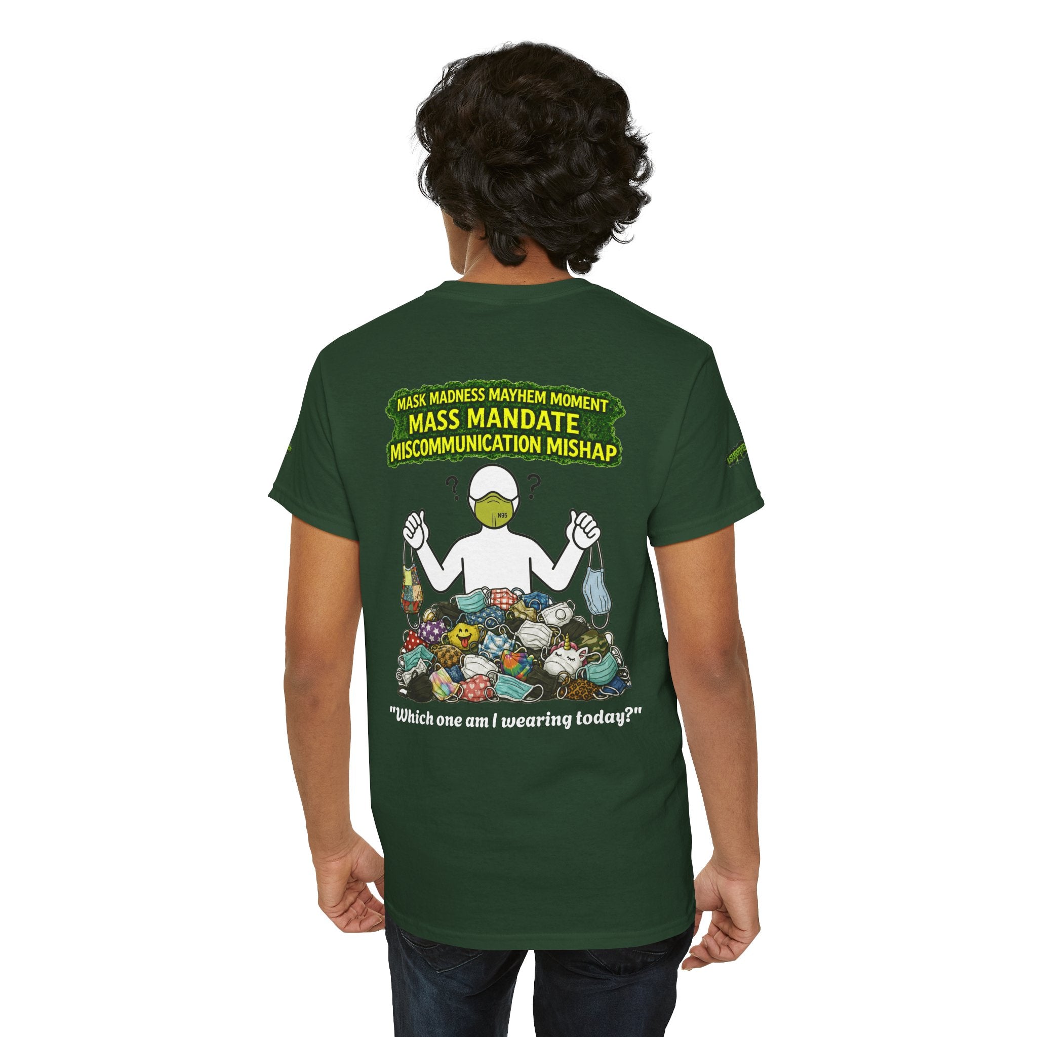 I Survived 2020 — PANDEMIC S1:E4: Director's Cut Special Edition "Mask Madness" Unisex Heavy Cotton Tee