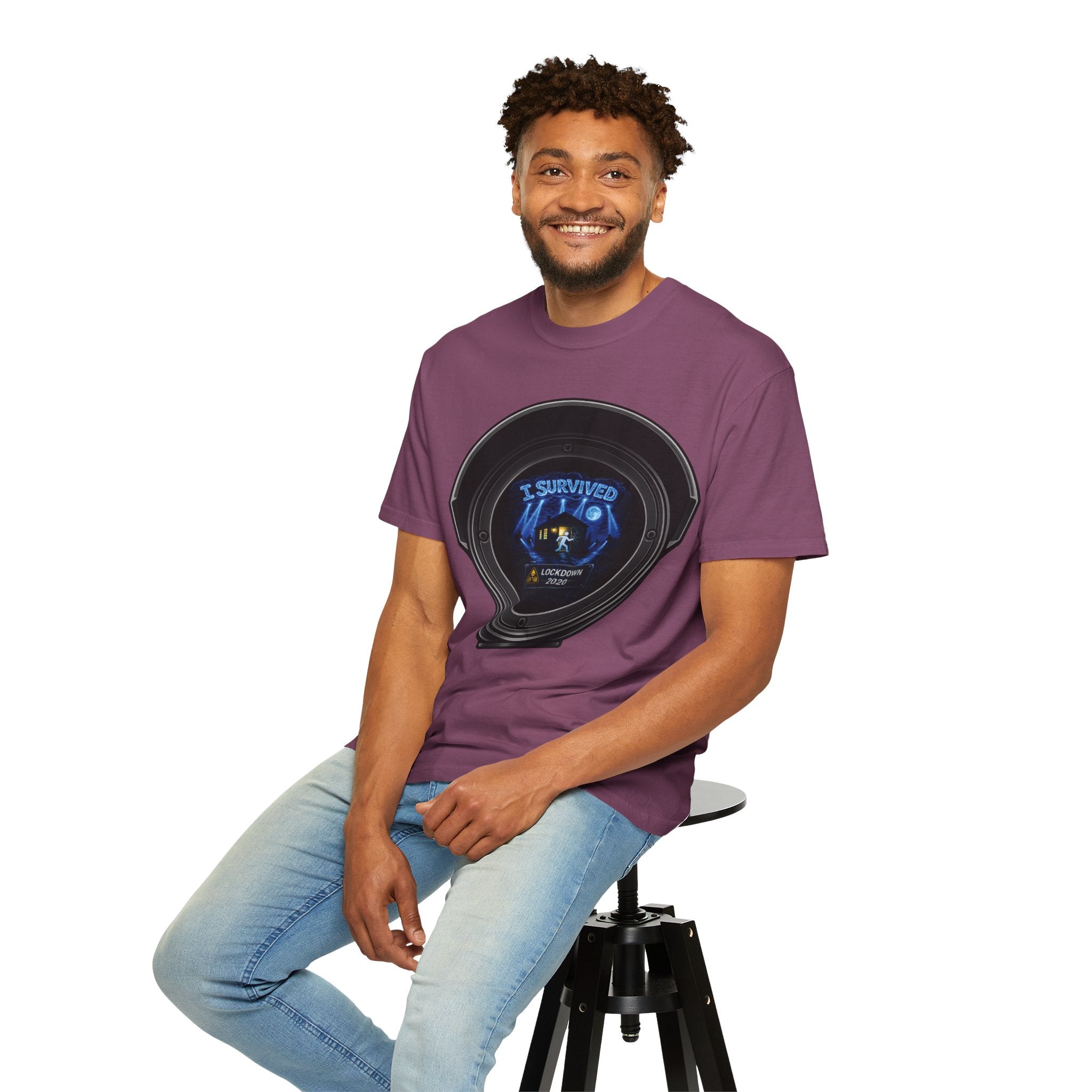 I Survived 2020 — Director's Cut S3:E3 "Remote Schooling" | Lockdown Edition Documentary Unisex Garment-Dyed T-shirt