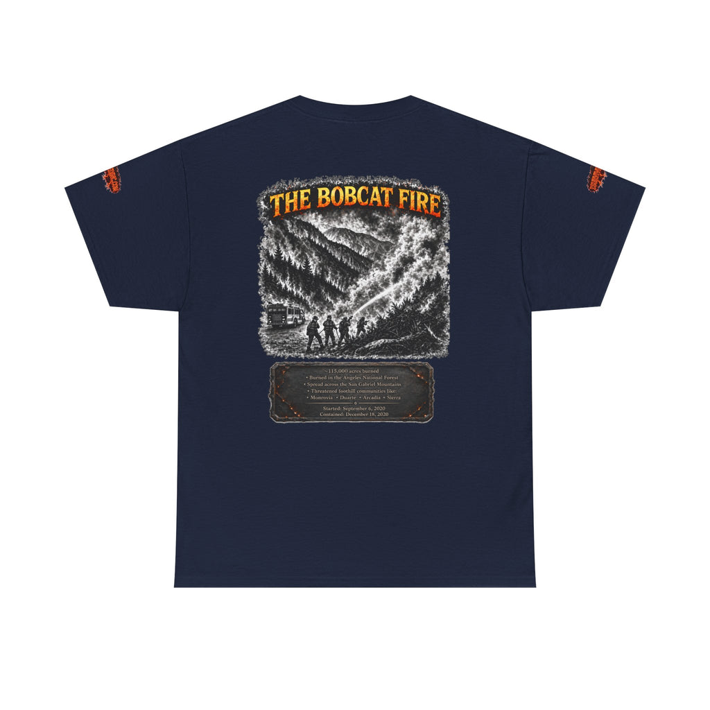 I Survived 2020 — WILDFIRES S2:E2: Special Edition "The Bobcat Fire" Memorial Unisex Heavy Cotton Tee