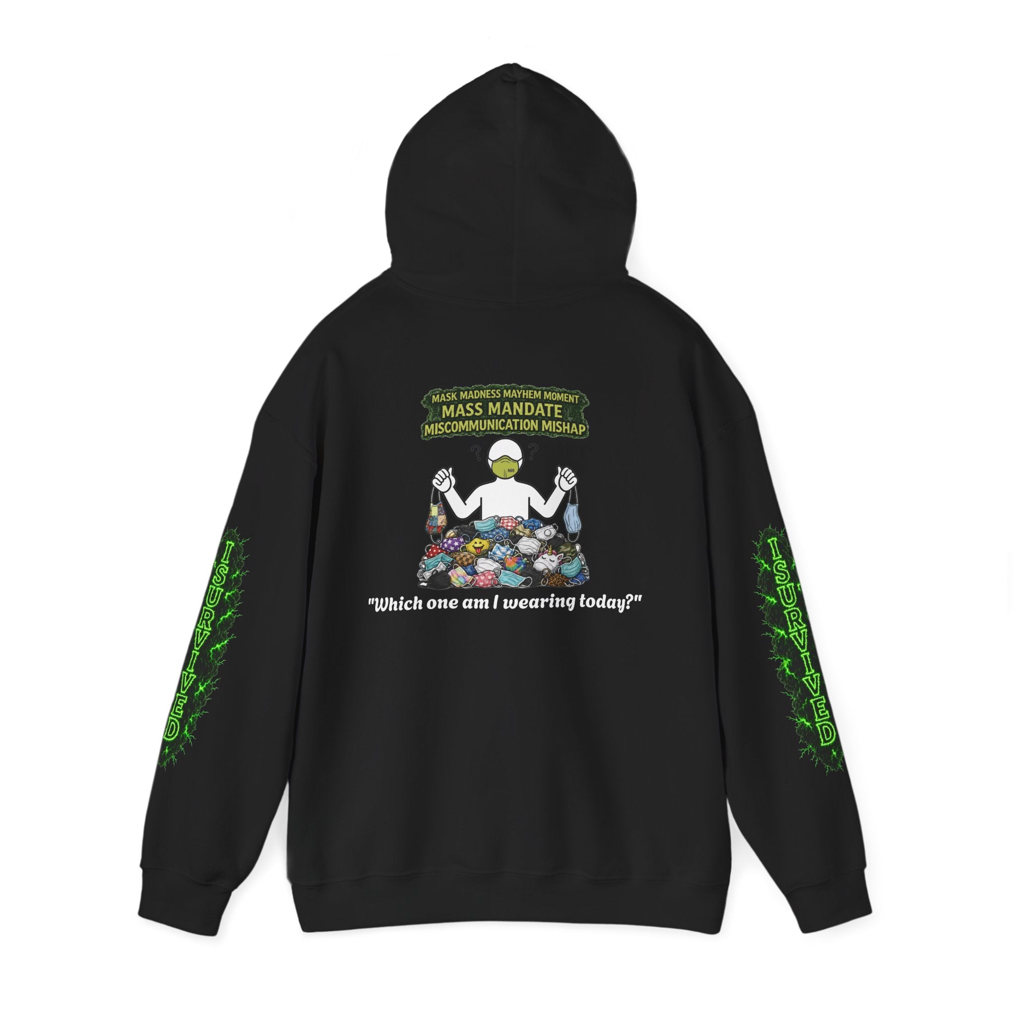 I Survived 2020 — Director's Cut S1:E4 "Mask Madness Mayhem Moment" | Pandemic Edition Hoodie Sweatshirt