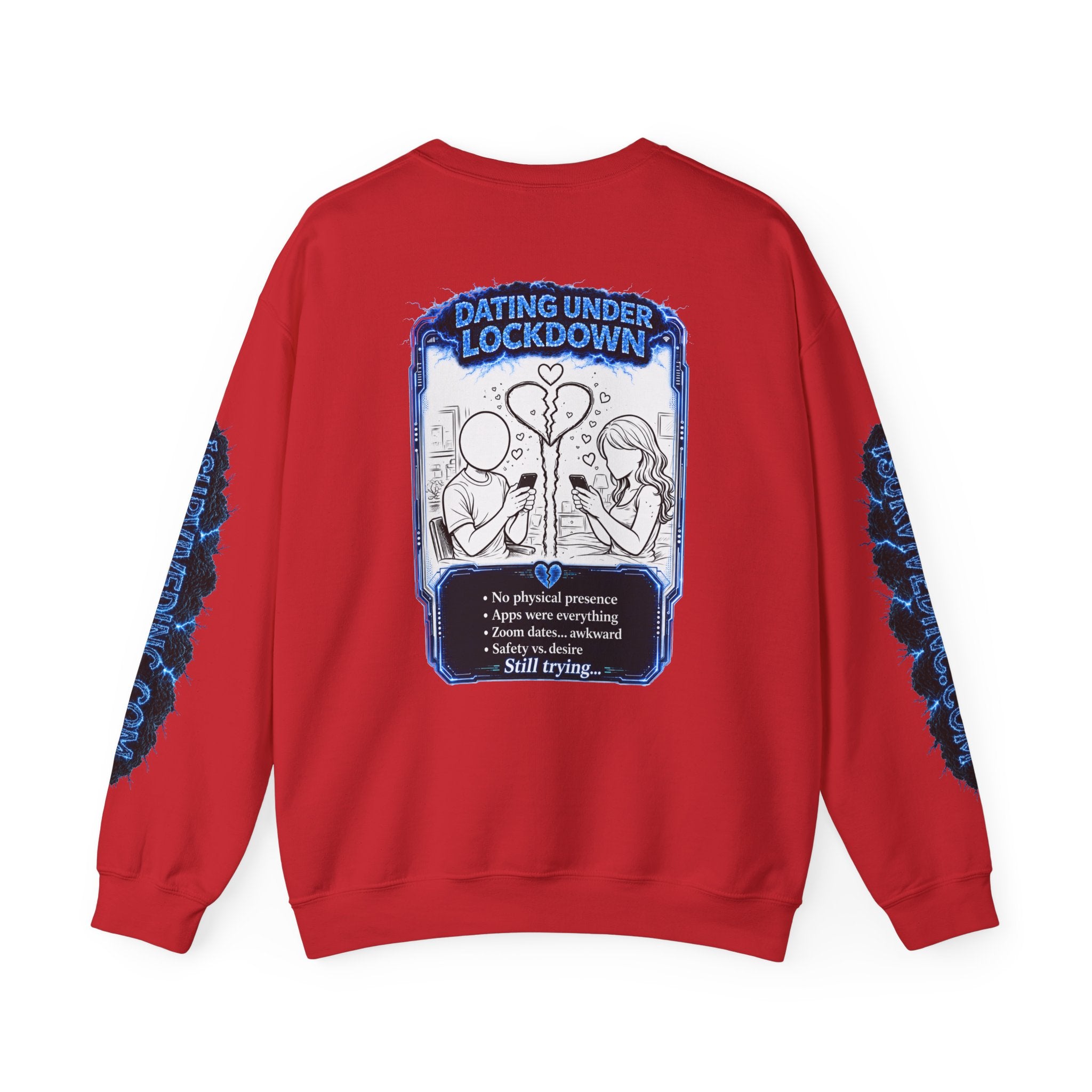 I Survived 2020 — LOCKDOWN S3:E2: Special Edition "Dating Under Lockdown" Unisex Heavy Blend™ Crewneck Sweatshirt