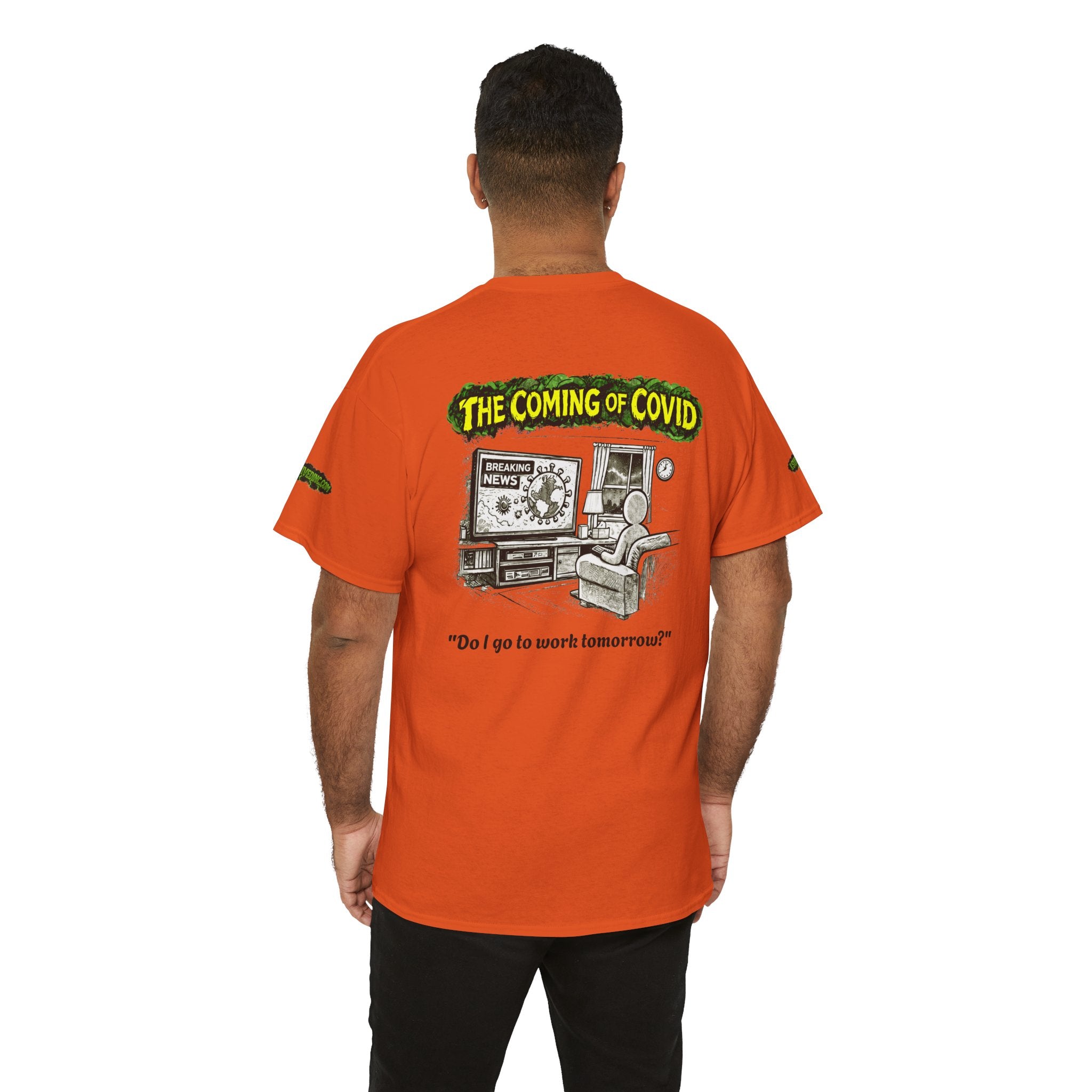 I Survived 2020 — PANDEMIC S1:E2: Special Edition "The Coming of COVID" Unisex Heavy Cotton Tee